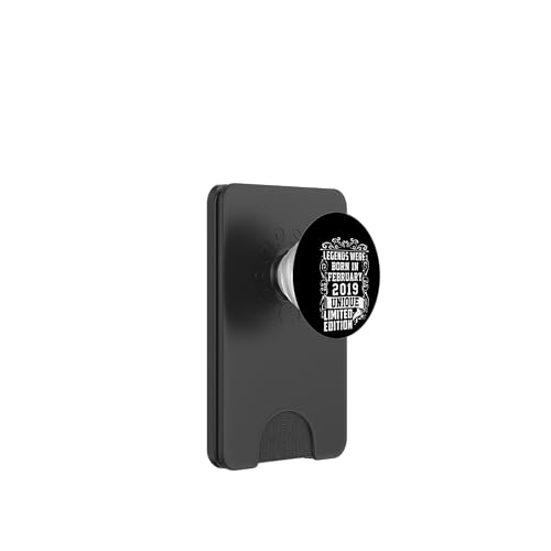 Geburtstag Februar 2019 Limited Geschenk Edition Vintage PopSockets PopWallet für MagSafe von Geburtstagsgeschenk Damen 2019 Geschenkidee Herren