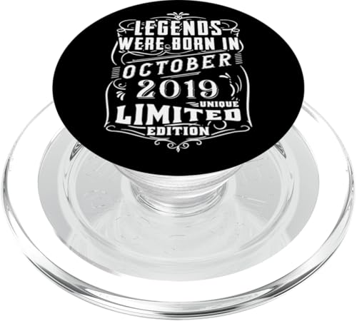 Geburtstag Oktober 2019 Limited Geschenk Edition Vintage PopSockets PopGrip für MagSafe von Geburtstagsgeschenk Damen 2019 Geschenkidee Herren