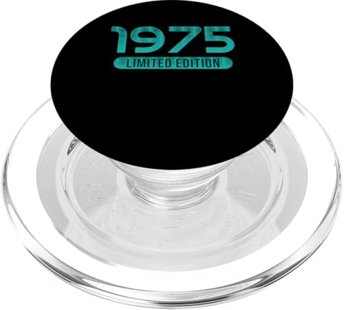 50. Geburtstag Mann Frau 50 Jahre 1975 Deko Lustig Geschenk PopSockets PopGrip für MagSafe von Geburtstagsgeschenk Damen Herren 1975 Geschenkidee