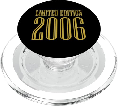 19. Geburtstag Frauen Männer 19 Jahre Limited Edition 2006 PopSockets PopGrip für MagSafe von Geburtstagsgeschenk Herren Damen Geburtstag Deko