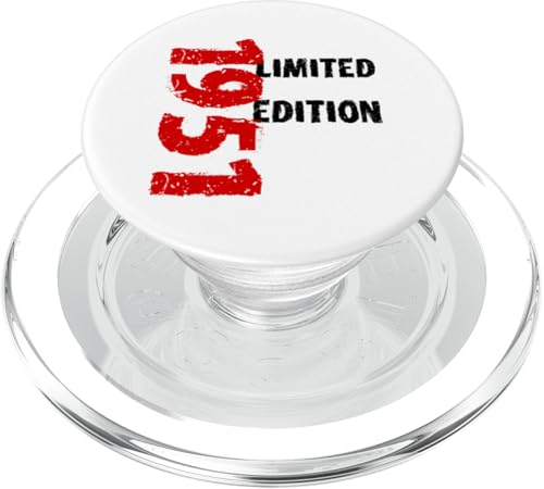 74. Geburtstag Frauen Männer 74 Jahre Limited Edition 1951 PopSockets PopGrip für MagSafe von Geburtstagsgeschenk Herren Damen Geburtstag Deko