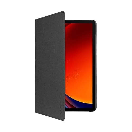 Gecko Covers Easy-Click Eco Tablethülle, Geeignet für Samsung Galaxy Tab S9 / S9 FE, 100% GRS-Material, Automatischer Schlaf/Wach-Effekt, Schwarz von Gecko Covers