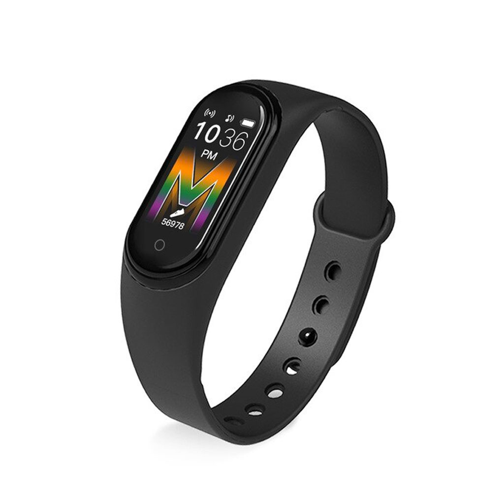 Smartband M5 Fitness Aktivitäts-Tracker Schrittzähler- Schwarz von Geeek