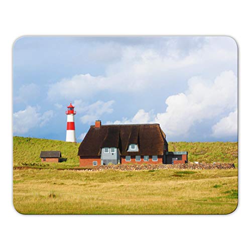 Addies Mousepad 'Sylt' schönes Mauspad Motiv - rutschfest Moosgummi Unterseite - 24x19cm - MP01 von Geist und Geschenk