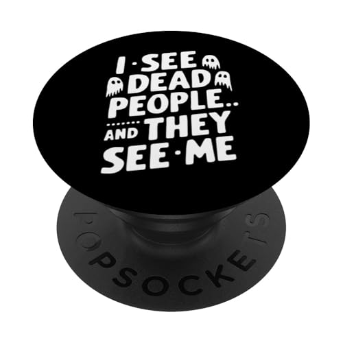 Geisterköder Halloween Parapsychologie Paranormaler Geist PopSockets mit austauschbarem PopGrip von Geisterköder Geisterjäger Paranormaler Ermittler