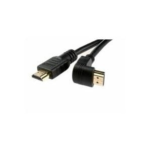 Gembird - HDMI-Kabel - HDMI m�nnlich zu HDMI m�nnlich - 1.8 m - Schwarz - 90� Stecker von Gembird