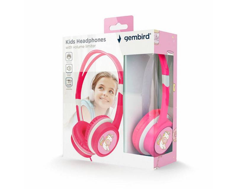 Gembird Headset (Diadem-Kopfhörer GEMBIRD MHP-JR-PK Für Kinder) von Gembird