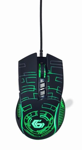 RATÓN Gaming USB LED 1200-3600 DPI, 7 Knöpfe von Gembird