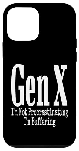 Hülle für iPhone 12 mini Generation X Ich zögere nicht, ich puffer Humor Lustig von GenX Humor