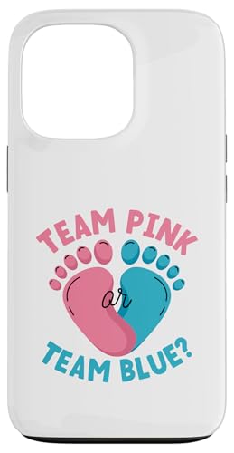 Hülle für iPhone 13 Pro Das Geschlecht von Team Pink oder Team Blue enthüllt den zukünftigen Elternteil, den Vater, die Mutter von Gender Reveal Future Parent Gifts