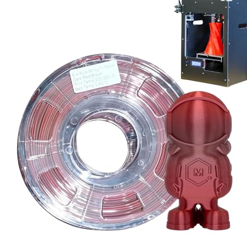 3D-Druck-Filament, 3D-Druck-Filament, mehrfarbiges Schnellwechsel-Filament, Spulen-Filament, zweifarbiges 3D-Druckfilament, 3D-Druckerzubehör für Plup von Generic