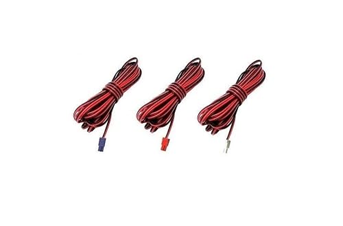 3X Pcs Lautsprecherkabel Speaker Sound Red Black Wires Cords Cables Compatible With Samsung Home Cinema von Generic