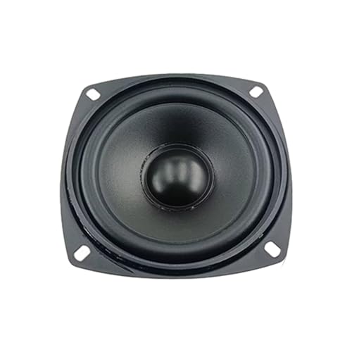 , 4 Zoll Auto-Sound-Lautsprecher, Car-Audio-Lautsprecher,Auto-Stereo-LautsprecherRunde Lautsprecher, Schwarze Autolautsprecher, Full-Range-Audio, Automobillautsprecher, Kraftvolle Bässe Und Klarer Ges von Generic