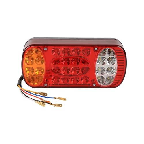 Auto-Rücklichter 1 Stück 32 LED-Rückleuchten, 12–24 V, Anhänger für LKW, LKW, Stop-Rücklicht, Auto, Auto, für Signallampe, Vorsichtsanzeige, Nebelscheinwerfer Anhängerlicht von Generic