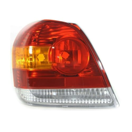 Auto-Rücklichter For Toyota For Echo 2003-2005 No Bulb 8155152320 8156152300 Car Rear Light Driving Brake Taillight Warning Signal Stop Lamp Anhängerlicht(Left) von Generic