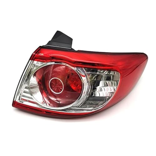 Auto-Rücklichter Für Hyundai Für Santa Fe 2010 2011 2012 Auto Rot Hinten Rücklicht Abdeckung Brems Lampe Shell 924020W500 924010W500 Anhängerlicht(Right inner) von Generic