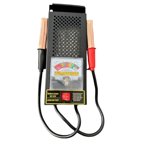 Batterietester, 12 V, Kfz-Batterietester, Lichtmaschinentester, 12 V Ladungsanlasser, 1000 CCA pa von Generic