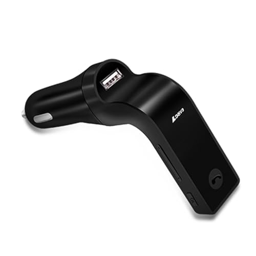 Car Kit Fm Transmitter – Freisprecheinrichtung Mp3-Player, G7 Zigarettenanzünder Autozubehör | USB-Ladeanschluss, Drahtloser Radioadapter Für Musik Und Anrufe Im Auto Drahtlos Autoradio von Generic