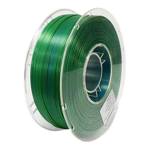 Druck-Filament, Drucker-Ersatz-Filament, Druckseiden-Filament, PLA-Filament, 0,175 mm, zweifarbiges Filament, glänzende Seide, koextrudiertes PLA-Filament Druck-Filament, Drucker-Ersatz-Filament, Druckseiden-Filament, PLA-Filament, 0,175 mm, zweifarbiges Filament, glänzende Seide, koextrudiertes PLA-Filament von Generic