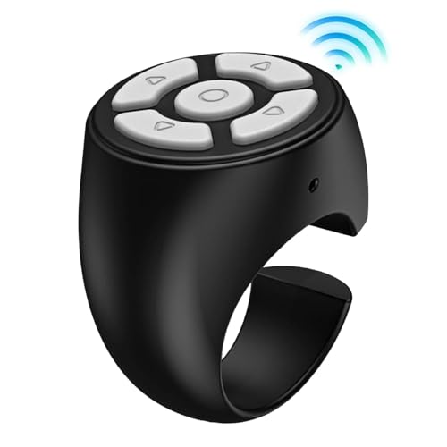 Fingertip-Video-Controller, Ring-Seitenwender mit Fernbedienung,Fingertip-Telefon-Fernbedienungsring | 2025 Neuer Smartphone-Seitenwender für Video-App von Generic