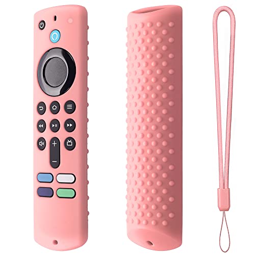 Generic-2022 Silikon-Schutzhülle Kompatibel für Fire TV Stick (3. Generation) Dritte Generation Fernbedienung Anti-Fall Staubdichte Hülle Shell (Pink) von Generic