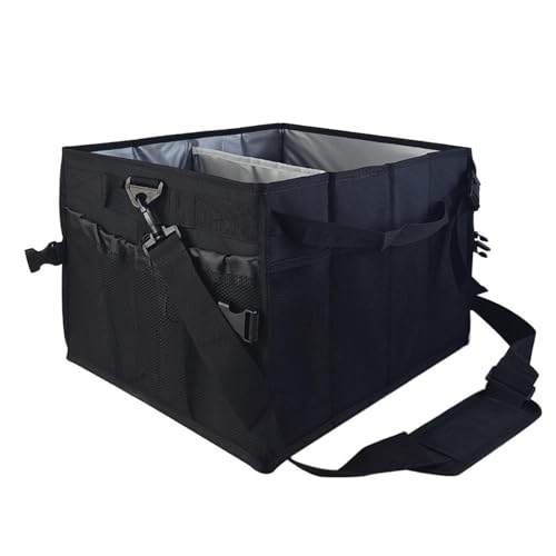 Grill-Werkzeugtasche - Camping-Utensilientasche, Outdoor Rv Grillausrüstung Lagerregal Faltbare | Grill-Aufbewahrungsbox Mit Stabilem | Papierhandtuchhalter, Faltbare Bestecktasche Für Bratpfannen von Generic