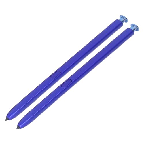 Handy-Bildschirm-Eingabestift, Handy-Eingabestift, Einfach zu Schreiben, 2 Stück, Leicht, für Note 10 (Blue) von Generic