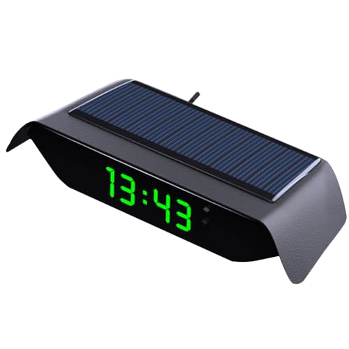 Helle Auto-Thermometer-Uhr: Digitale Temperaturanzeige, Armaturenbrett-Monitor, tragbare und einfache Temperatur für Autos, LKW und Echtzeitüberwachung für M Helle Auto-Thermometer-Uhr: Digitale Temperaturanzeige, Armaturenbrett-Monitor, tragbare und einfache Temperatur für Autos, LKW und Echtzeitüberwachung für M von Generic