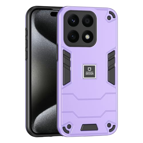 Hülle Für Honor X8B 2-in-1-Vibrations- und Fallschutz Kompatibel mit Honor X8B LLY-LX1 LLY-LX2 LLY-LX3 Hülle Case Handyhülle Schutzhülle Purple von Generic