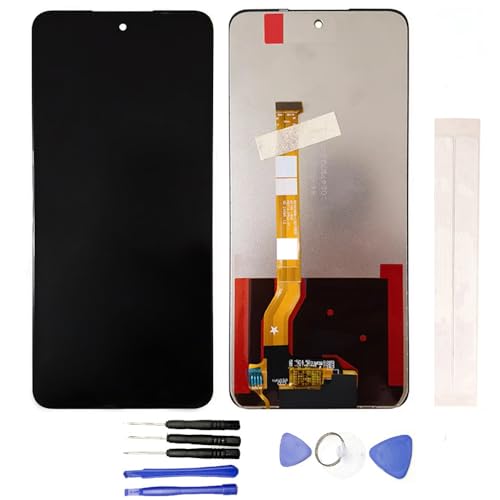 JayTong Display Ersatz für Oppo Realme V60S RMX3996 LCD-Display + Reparatur Touchscreen Glas zusammengebaut + Reparatur Werkzeug (Schwarz) von Generic