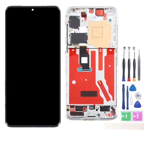 Jinyan LCD-Bildschirm für Hua-wei P50 ABR-AL00 ABR-LX9 LCD Display Außen Glas Touch Screen Digitizer Full Assembly Ersatz(Mit Rahmen) von Generic