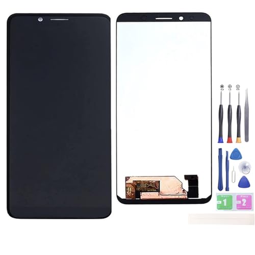 Jinyan LCD-Bildschirm für ULE-Fone Armor X10 Pro LCD Display Außen Glas Touch Screen Digitizer Full Assembly Ersatz (Schwarz) von Generic