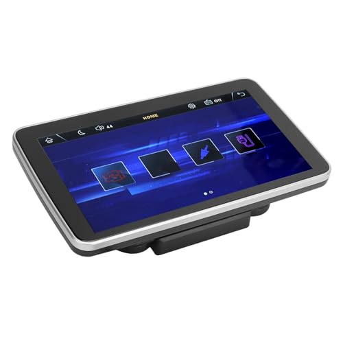 Kopfstützen-Touchscreen-Monitor, Telefonspiegelfunktion 1024 X 600 Auflösung 10,1 Zoll Auto-Kopfstützenmonitor Tablet DC12V für Fahrzeuge (Genericr4bt8go9mq-11) von Generic