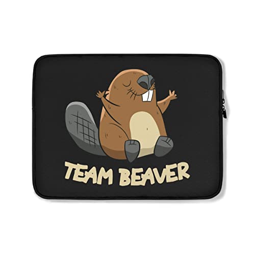 Laptop Hülle Tasche Team Biber Tierfreund Laptoptasche Mode Laptop Tasche Mit Reißverschluß Notebooktasche 15In, Für Laptops, Männer von Generic