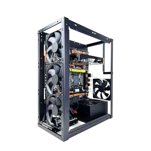 Lüfterunterstützung Kühlung Chassis OpenLable Motherboard Support Book Support Computer Frame Metallkühlung Luftwater Kühlung Stütze PC Thermalissipation von Generic