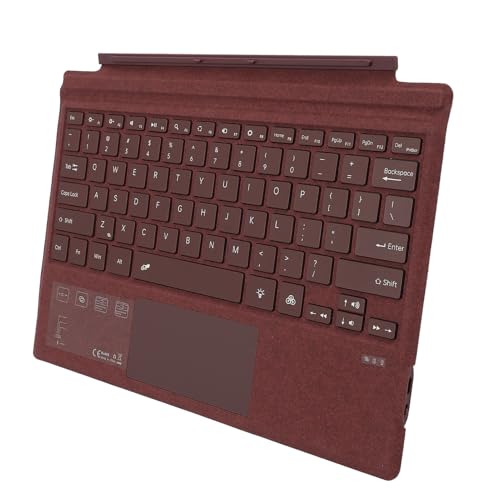 Magnetische Tablet-Tastatur, Einfach zu Zerlegende Tablet-Tastatur für die Arbeit (Rot) von Generic