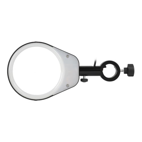 Mikroskop 80 48 38 LED verstellbares Ringlicht Seitenlicht Scheinwerferlampe for Mikroskopkamera(38 SMD) von Generic