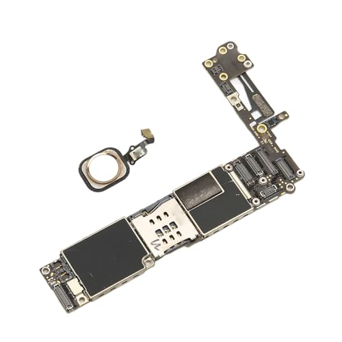 Mobiltelefon-Mainboard Entsperrt, Professionelle Installation des Telefon-Motherboards mit Touch-ID-Fingerabdruck-Entsperrung für die Reparaturwerkstatt (64GB) von Generic