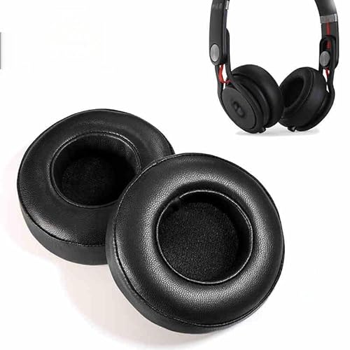 Ohrpolster, kompatibel mit Beats Mixr On-Ear-Kopfhörern, Lammfell-Mixr-Ohrpolster, Ersatz, Schwarz Ohrpolster, kompatibel mit Beats Mixr On-Ear-Kopfhörern, Lammfell-Mixr-Ohrpolster, Ersatz, Schwarz von Generic