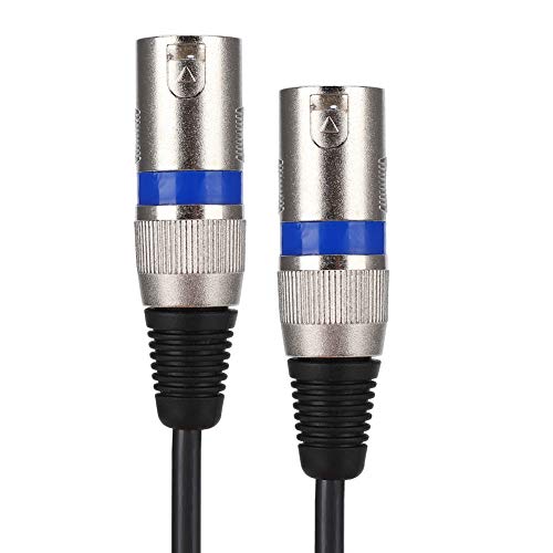 R C A auf XLR-Kabel, Audioleitung, 1,5 M, Patchkabel, Audiokabel-Anschluss, R C A-Stecker auf XLR-Stecker, Audiokabel mit Zweireihigem PVC-Draht füR Mikrofon, Lautsprecher, von Generic