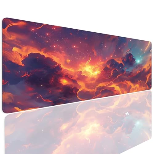 Schreibtischunterlage Mauspad Gaming Mousepad XXL Groß 1600x800x4mm Wassxerdicht Rutchfeste Schreibtisch Unterlage Mouse Pad mat Multifunktionales Schutz Mauspads, Mousepad Geisteswissenschaften 4-64 von Generic