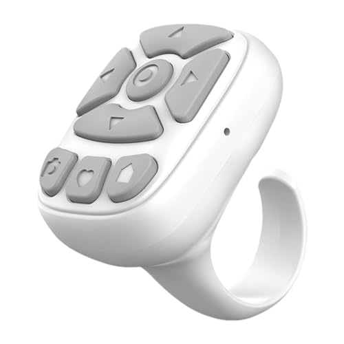 Scrollring, Seitenwender mit Fernbedienung - Telefon-Scrolling-Ring,Handy-Controller, Page Turner Clicker, Telefon-Video-Fernbedienung für Zuhause von Generic