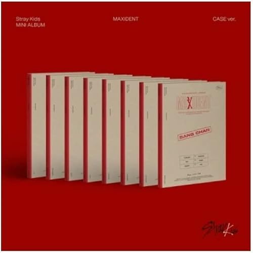 Stray Kids MAXIDENT 7th Mini Album Case Version Lee Know Version CD+1p Unit Mini Folding Poster On Pack+24p PhotoBook+Lyrics Paper+1p PhotoCard+Tracking Sealed von Generic