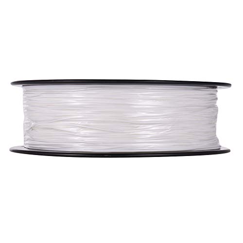 Tpu-Filament, mit 1,75 Mm Durchmesser, 1 Kg/Rolle Tpu-Filament 1,75 für 3D-Drucker (WHITE) von Generic