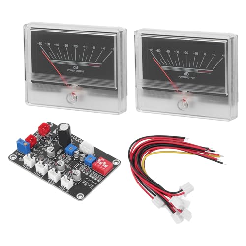 Vu-Meter, Stereo-Verstärker-Lautsprecher-Wahlschalter, Ton-Audio-Pegelanzeige, Vorverstärker-Verstärker-Lautsprecher-Wahlschalter mit DB-Panel-Display, Treiberplatinen-Set für von Generic