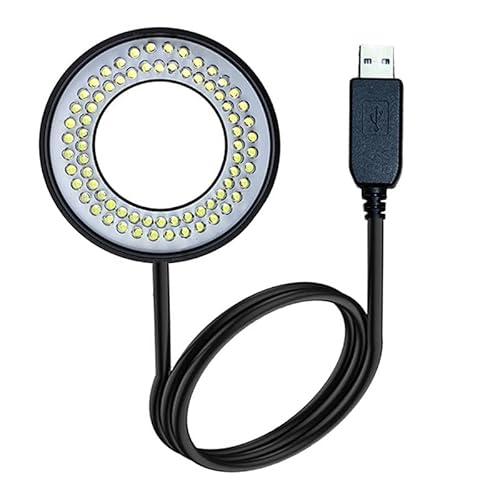 Zubehör für Labormikroskope 5V-LED. Ring integrierter Dimmer Licht Illuminator Verstellbare Lampe for Stereomikroskop Zubehör für Labormikroskope 5V-LED. Ring integrierter Dimmer Licht Illuminator Verstellbare Lampe for Stereomikroskop von Generic