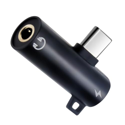 typ c kopfhörer adapter, typ c konverter, audio konverter für lautsprecher typ c kopfhörer tragbarer kompakter lautsprecher schnellladung kopfhörer konverter von Generic