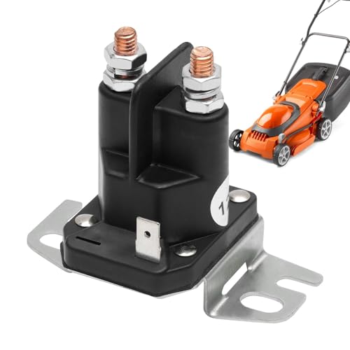 Solenoid des Rasenmähers, Startrelais für Rasenmäher, 12 V, Magnetspule für Rasenmäher, multifunktionales Zubehör für Rasentrimmer, Gartentraktor Solenoid des Rasenmähers, Startrelais für Rasenmäher, 12 V, Magnetspule für Rasenmäher, multifunktionales Zubehör für Rasentrimmer, Gartentraktor von Genérico