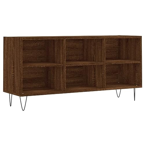 Wenjingqi-826995 TV-Schrank, Holz, Braun, Eiche, 103,5 x 30 x 50 cm von Genérico