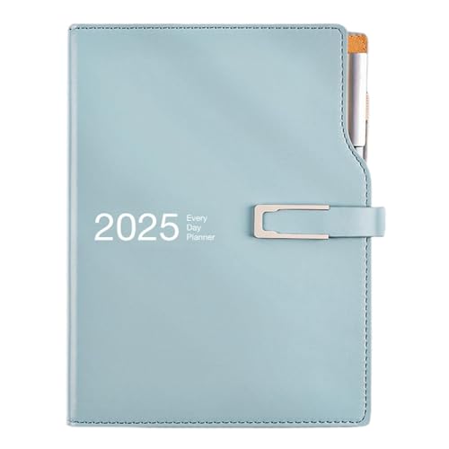 2025 Planner Weekly And Monthly, Kalender 2025 Planner A6, Daily Notebook With Pen, Weekly Appointment Book, Record Daily Tasks Planner, A6 Planner 2025, Daily Task Notebook, Monthly Planner Calendar von Générique